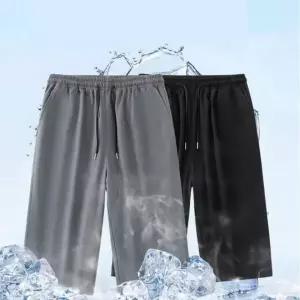 [골드스마일]남성 여름 냉감 7부 반바지 쿨링 트레이닝 팬츠