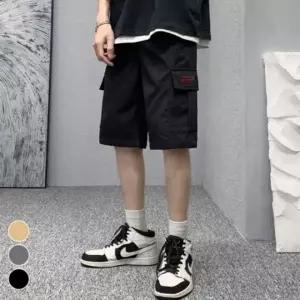 [골드스마일]남성용 여름 밴딩 카고포켓 캐주얼 반바지