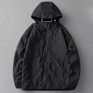 남성용 초경량 후드 바람막이 점퍼 여름 봄 집업 윈드브레이커 재킷