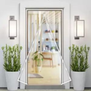 100x210 방풍자석비닐덮개 문비닐 난방용 문풍 비닐 방한용비닐커튼 커튼형방풍비닐