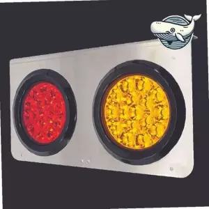 강력한 2구 사각 LED 스텐판 후미등 화물차