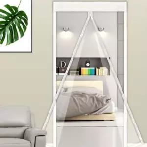 90x210 방 문 비닐 커튼 자석식 투명 방한용 비닐 문