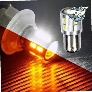 투명 차량용 전구 회색 노란불 깜박이 조명