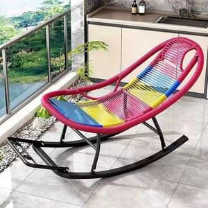 1인 흔들 의자 체어 대나무 암체어 1인용흔들의자 싱글 나무 1인쇼파 카페 무중력 우드