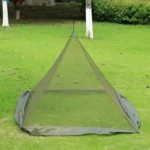 모기장 메쉬 간편설치 방충망텐트 카키 야외용 WF0E043