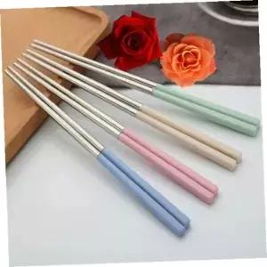 8인젓가락세트 더테이블 파스텔 젓가락 8인세트(19cm) 컬러젓가락
