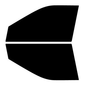 트루 라인 오토모티브 프리컷 오토 윈도우 틴트 2011-2019 포드 익스플로러 4도어 SUV와 호환 - 전면 20%