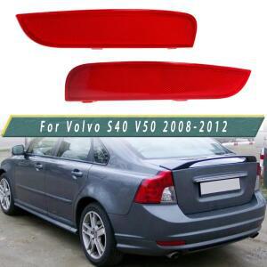 2008-2012 S40 V50 볼보 리어 범퍼 리플렉터 경고 반사 스트립 30763345