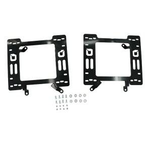 포드 머스탱 머스탱 & 코브라 1978-1998 운전자 및 동승자를 위한 1쌍의 헤비 듀티 5mm 레이싱 시트 브래킷 어댑터