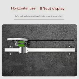 120/240cm 벽 절단기 직선 가이드 레일 도어 창문 구멍 뚫기 트랙 벽/콘크리트/벽돌 도구