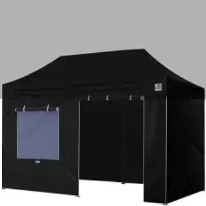 프레임 및 상단 ( 블랙 )를 제외한 10 x 20 이지 팝업 캐노피 텐트 롤러 업 메쉬 창 도어 4 벽이 있는