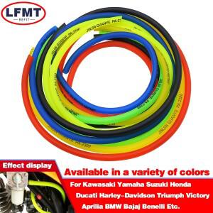 바이크 오토바이 연료 필터 더트 호스 라인 가솔린 파이프 가스 오일 튜브 카페 레이서  범용 YZF KLX CRF