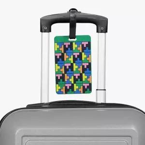 수화물 패턴 실리콘 태그 미니퍼즐