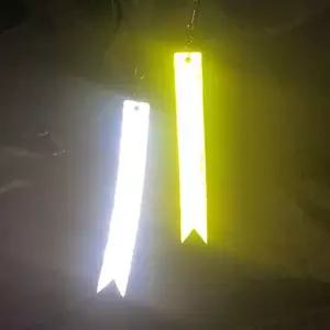 양면 안전 반사 가방걸이 반사키링 22cm 야간라이딩