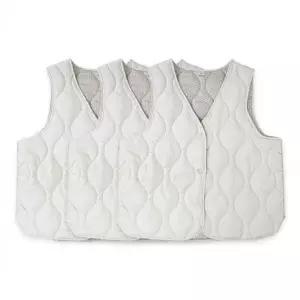 [셀러에이드]패딩 1p 아이보리-3개 조끼 경량 발열 베스
