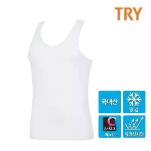 TRY 남성 아스킨 베이직남성런닝 남자민소매 런닝셔츠 WE68006