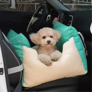 채도배색 강아지카시트 애완야외용품 이동장 캐리어