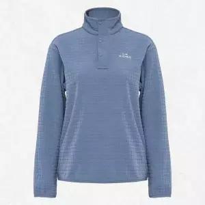 [아이더] 여성 PERFORMANCE (퍼포먼스) 스퀘어 플리스 짚업 티셔츠 ( BLUE) DWW25206_3D 2541795