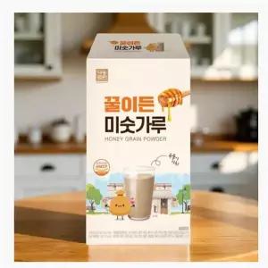 달달한 미숫가루 서리태 통곡물 탈모 선식 두번볶은 국산 시골