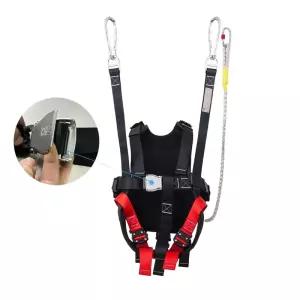 짚라인 안전 벨트 소방 전신 버클 스포츠 등반 비행기 낙하
