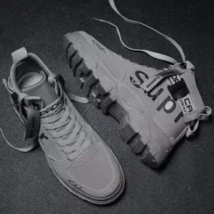 하이탑 레터링 유니크 4컬러 스니커즈 키높이 남자 하이탑 하이탑스니커즈 남자신발 남자운동화 키높이신발