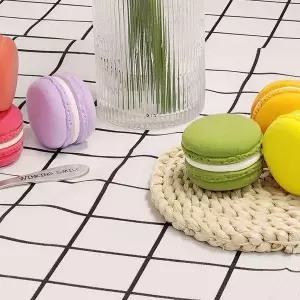 [콩심팥심]화이트 체크 방수 테이블보 XL