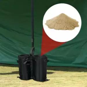 모래 주머니 천막 텐트 고정 안심 튼튼한 휴대용