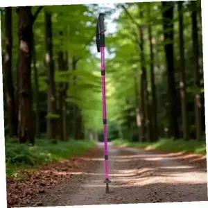 등산용스틱 원마운트4단길이조절등산스틱트레킹폴110cm퍼플
