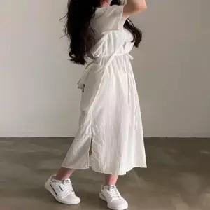 롱 셔층형 2컬러 패션원피스 데일리옷 허리스트 WFLMSNP