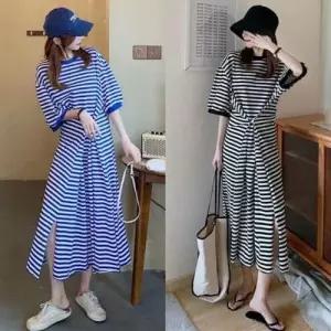 스프라이트 URD-069 오버핏원피스 반팔 허 WFLMTUE