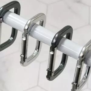 카라비너 사각 키링 캠핑 등산 낚시 부자재 가방 열쇠