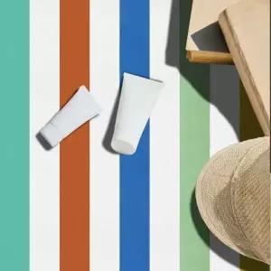 비치타올 무지개 줄무늬 소 대형수건 물놀이 워터파크