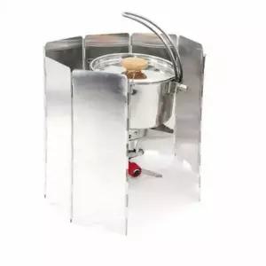 캠핑 가스버너 접이식 바람 차단 가림막 화로대 바람막이