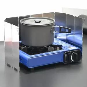 바람막이 야외취사 버너 10단 가스 캠핑