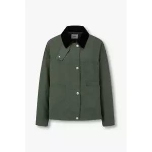 [롯데백화점]톰보이 코듀로이 카라배색 숏점퍼 _9176113972