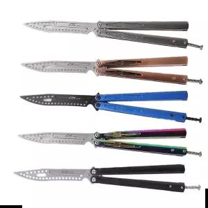 빠리송 발리송 나비칼 접는칼 트레이너 TCB 258MM