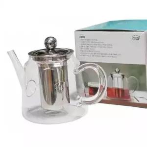 유리 차 주전자 보리차 녹차 다기 티포트 티팟 차 우리기용