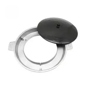 무쇠 맥반석 전골구이팬 캠핑용 솥뚜껑 불판 고기 구이 그리들팬