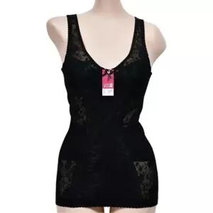 이중 파워넷 플라워 인견 보정 치마올인원