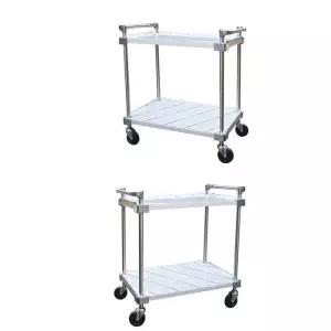 스텐 2단 끌게 식당용 카트기 업소용 핸드카 국산