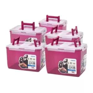 KOMAX양손 손잡이 김치통 소형 중형 대형 김장 김치통