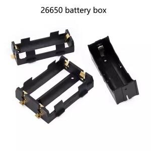 26650 단일 배터리 상자 홀더 패치 금도금 파편 핀 리튬