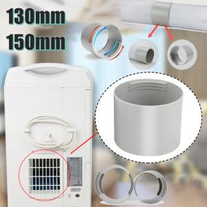 130/150mm 텔레스코픽 에어컨 배기 호스 튜브 범용 파이프 덕트 연장 커넥터 부품