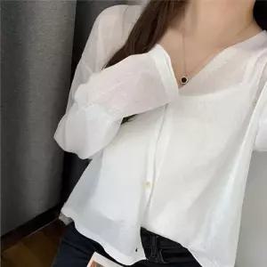 [라일리여성의류] Rly 우먼여리여리 데일리룩 여름가디건 비치룩 사계절