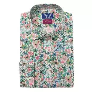 [갤러리아] 예작 남자 정장 셔츠 긴팔 슬림 패턴 남방 YJFSUA577GR