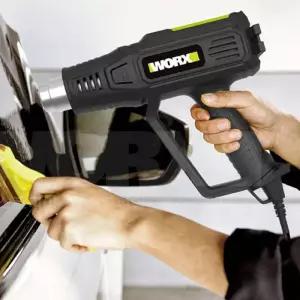 웍스 다용도 자동차 수리 포장 열수축 전동 열풍기 서리 제거 히팅건