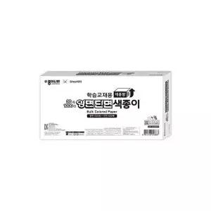 종이나라 대용량1000매 양면 단면색종이