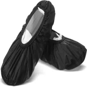 라렐 블랙 신발 커버 재사용 가능한 볼링 미끄럼 방지 보호대 남성용 스포츠 용품 바닥 보호용 액세서리