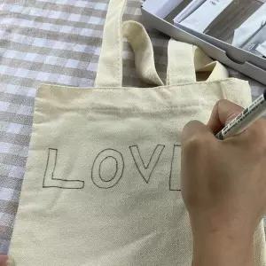 무지 캔버스백 에코백 미니