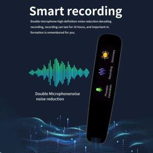 영어 번역기 단어펜 컴팩트 기기 편리한 펜 번역 다기능 실시간 휴대용 통역기 사전펜 스캔